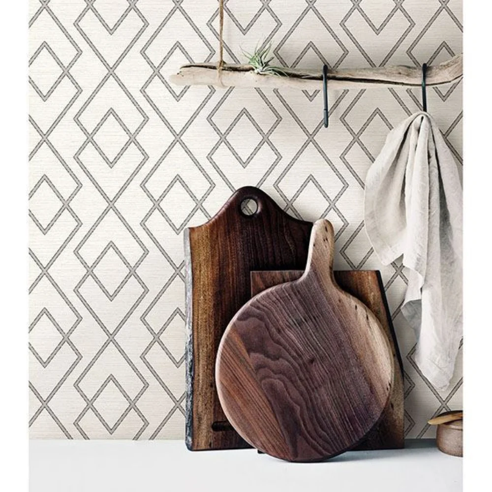 Wallpaper Blaze Trellis Farmhouse